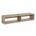 Mobile TV in Legno MDF Naturale 180x30x40 cm