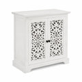 Credenza in Legno Intagliato Bianca