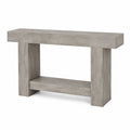 Consolle Rettangolare in Legno MDF Grigio