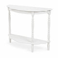 Consolle da ingresso in legno verniciato Bianco