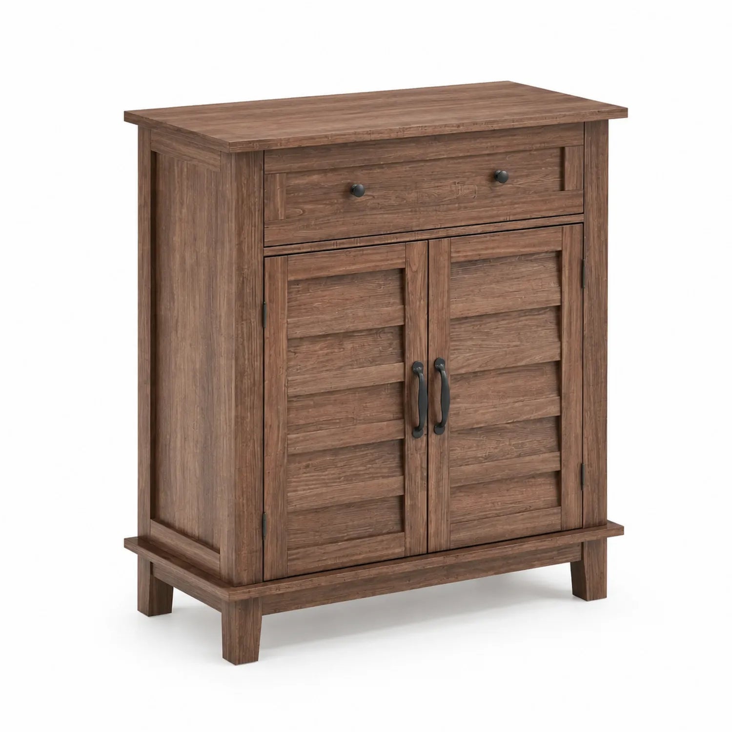 Credenza in Legno Composito con Ante e Cassetto